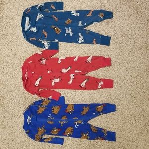 Set of 3 Hanna Andersson Pajamas 3-6 Months